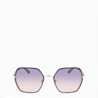Женские Солнцезащитные Очки (Hexagon Thin Frame Sunglasses) 63138-02 Синий