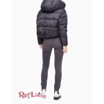 Женская Куртка CALVIN KLEIN (Boxy Hooded Puffer Jacket) 62758-02 Черный