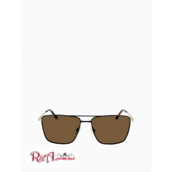 Женские Солнцезащитные Очки (Unisex Metal Navigator Sunglasses) 63148-02 Черный