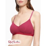 Жіночий Бралетт CALVIN KLEIN (Pure Ribbed Lightly Lined Bralette) 62048-02 Rebellious