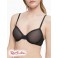 Жіночий Бралетт (Sheer Marquisette Unlined Demi Bra) 62078-02 Чорний