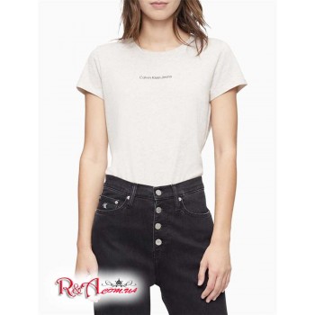 Женская Футболка (Minimalist Logo Crewneck T-Shirt) 63038-02 Cortado Heather