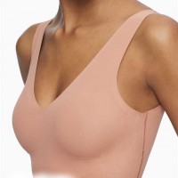 Бралетт Invisibles Lightly Lined V-Neck для Женщин 46158-02 Легкий Каштан