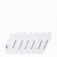 Женский Носки (Monogram No Show 6-Pack Socks) 62298-02 Белый