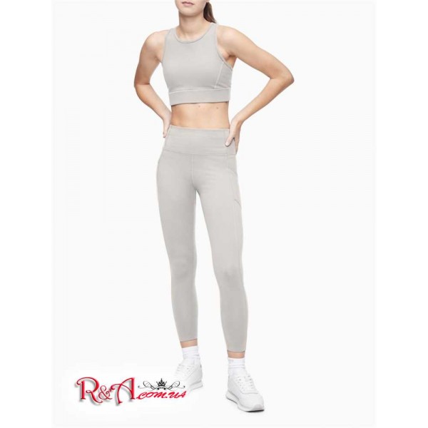 Женские Леггинсы CALVIN KLEIN (Performance Embrace Super High Waist 7/8 Leggings) 65678-02 Moonrock