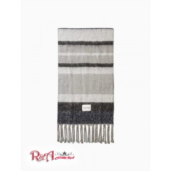 Женское Покрывало (Striped Blanket Scarf) 62358-02 Heather Mid Серый