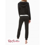 Жіноче Худі CALVIN KLEIN (Modern Cotton Stretch Zip Sleep Hoodie) 47308-02 Чорний