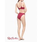 Жіночий Бралетт CALVIN KLEIN (Pure Ribbed Lightly Lined Bralette) 62048-02 Rebellious