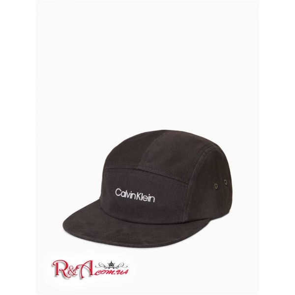 Женская Шляпа CALVIN KLEIN (Cotton Logo 5-Panel Hat) 62288-02 Черный