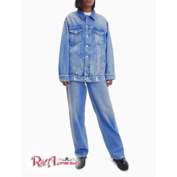 Женская Куртка (Long Stonewash Denim Jacket) 62778-02 Medium Denim