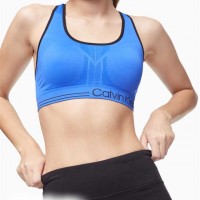 Женский Бралетт (Performance Logo Medium Impact Sports Bra) 62968-02 Bold Синий