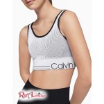 Женский Бралетт CALVIN KLEIN (Performance Medium Impact Sports Bra) 53018-02 Белый