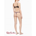 Женские Стринги CALVIN KLEIN (Pure Seamless Thong) 15778-02 Sparrow