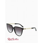 Женские Солнцезащитные Очки CALVIN KLEIN (Retro Cat Eye Sunglasses) 63099-02 Черный