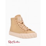 Женские Сникерсы CALVIN KLEIN (Deb Monogram Logo High Top Sneaker) 61729-02 Mod Tan