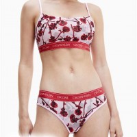 Женский Бралетт (CK One Glitter Unlined Bralette) 62079-02 Бледный Orchid