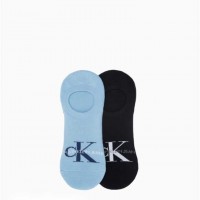 Жіночий Шкарпетки (Monogram Logo 2-Pack Liner Socks) 61689-02 Синій Bell