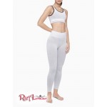 Женские Леггинсы CALVIN KLEIN (Performance Ribbed High Waist 7/8 Leggings) 62929-02 Белый