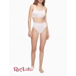 Жіночий Бралетт CALVIN KLEIN (Pure Ribbed Unlined Bralette) 62049-02 Barely Рожевий