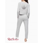 Жіноче Худі CALVIN KLEIN (Pure Sleep Hoodie) 62039-02 Сірий Heather
