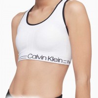 Жіночий Бралетт (Performance Logo Medium Impact Sports Bra) 62969-02 Білий