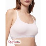 Жіночий Бралетт CALVIN KLEIN (Pure Ribbed Unlined Bralette) 62049-02 Barely Рожевий