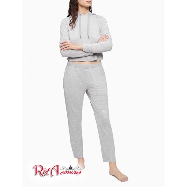 Жіноче Худі CALVIN KLEIN (Pure Sleep Hoodie) 62039-02 Сірий Heather