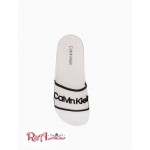 Женские Шлепанцы CALVIN KLEIN (Ashlyn Translucent Pool Slides) 65739-02 Белый