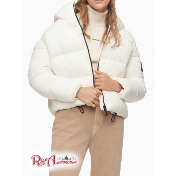 Женская Куртка (Boxy Hooded Puffer Jacket) 62759-02 Mascarpone