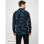 Чоловіча Сорочка GUESS Factory (Manson Floral Shirt) 58450-01 Реактивний Чорний