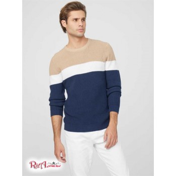 Чоловічий Светр (Alfen Color-Block Sweater) 63830-01 Dulce Creme Мульті