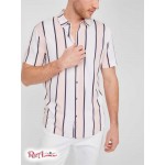 Чоловіча Сорочка GUESS Factory (Jarius Striped Shirt) 57990-01 DimТроянда