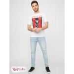 Чоловіча Футболка GUESS Factory (Llalo Logo Tee) 58160-01 Pure Білий