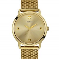 Часы Gold-Tone Slim Mesh Diamond для Мужчин 55420-01 No Color Часы Gold-Tone Slim Mesh Diamond для Мужчин 55420-01 No Color
