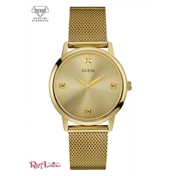 Чоловічий Годинник (Gold-Tone Slim Mesh Diamond Watch) 55420-01
