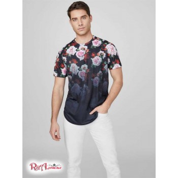 Чоловіча Футболка (Saki Roses Tee) 58170-01 Jet Black
