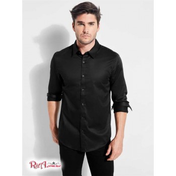 Чоловіча Сорочка (Luxe Stretch Shirt) 41920-01 Реактивний Чорний