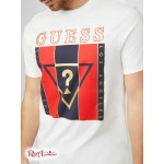 Чоловіча Футболка GUESS Factory (Llalo Logo Tee) 58160-01 Pure Білий