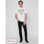 Чоловіча Футболка GUESS Factory (Erikk Logo Tee) 63890-01 Pure Білий