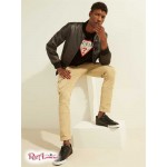 Чоловічий Бомбер GUESS (Satin Bomber Jacket) 55790-01 Реактивний Чорний Чоловічий Бомбер GUESS (Satin Bomber Jacket) 55790-01 Реактивний Чорний