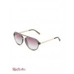 Мужские Солнцезащитные Очки GUESS (Samuel Logo Aviator Sunglasses) 42750-01 Matte Crystal Серый Frame