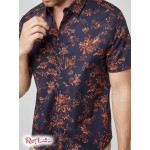 Чоловіча Сорочка GUESS Factory (Kenny Printed Shirt) 58190-01 Silk Синій