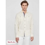 Чоловіча Сорочка GUESS Factory (Kourt Dobby Shirt) 64020-01 QuickПісок