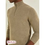 Мужской Свитер GUESS (Esmere Wool-Blend Zip Sweater) 59500-01 Desert Зеленый