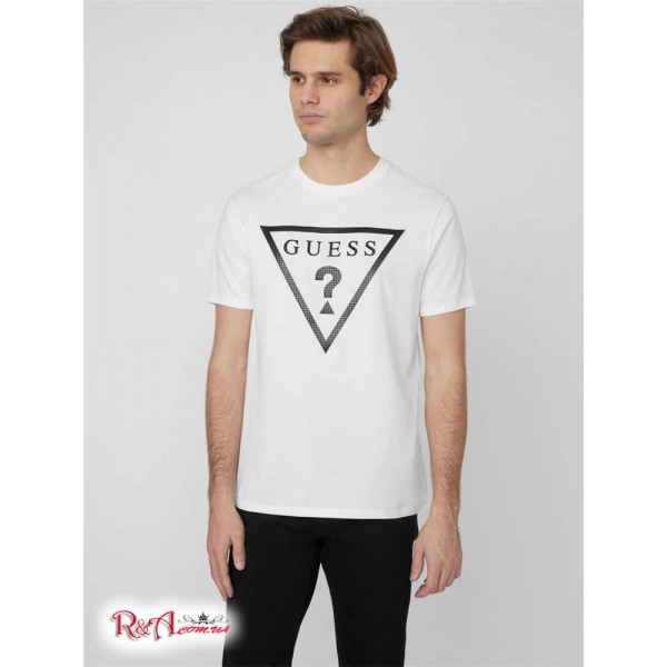 Чоловіча Футболка GUESS Factory (Erikk Logo Tee) 63890-01 Pure Білий