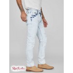 Мужские Джинсы GUESS Factory (Ford Modern Skinny Jeans) 63770-01 Светлый Destroy WПепельно-Серый