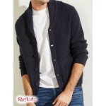 Мужской Кардиган GUESS (Declan Shawl Cardigan Sweater) 59650-01 Deep Marine Мульти