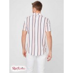 Чоловіча Сорочка GUESS Factory (Jarius Striped Shirt) 57990-01 DimТроянда