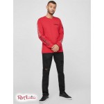 Чоловічий Лонгслів GUESS Factory (Coleman Long-Sleeve Logo Tee) 58270-01 Rugby Червоний