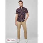 Чоловіча Сорочка GUESS Factory (Kenny Printed Shirt) 58190-01 Silk Синій